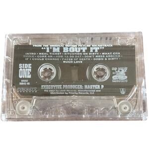 I’m Bout it original motion picture Soundtrack cassette produced Master P 1997